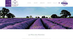 Desktop Screenshot of masdesabeilles.com